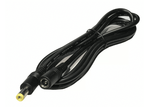 NEW DC Power Adapter Extension Cable, 5.5mm x 2.5mm Male to Female, 18 AWG
